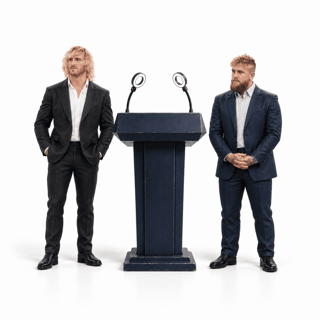 Jake e Logan Paul hanno parlato ai militari dal podio del Pentagono