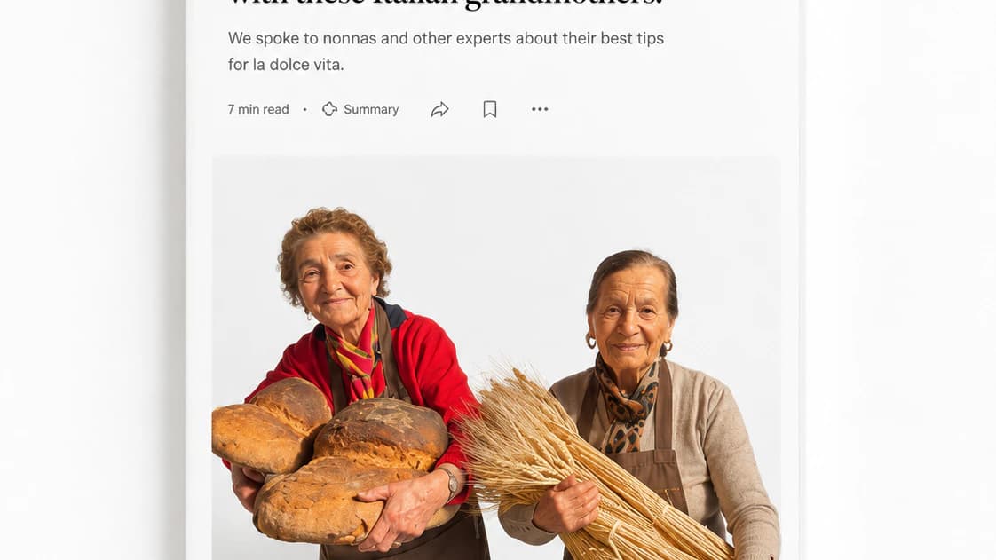 The Washington Post has discovered that living like an Italian grandmother is wellness